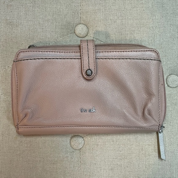 The Sak Blush Pink leather wallet - Picture 13 of 14